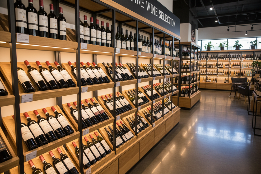 How Deep Should Retail Shelving Be for Wine Bottles? (Complete Guide)
