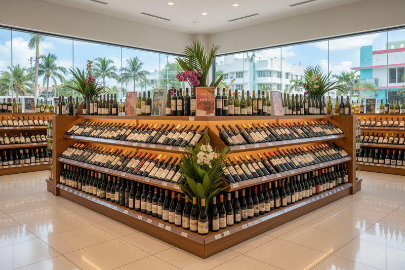 Seasonal Wine Display